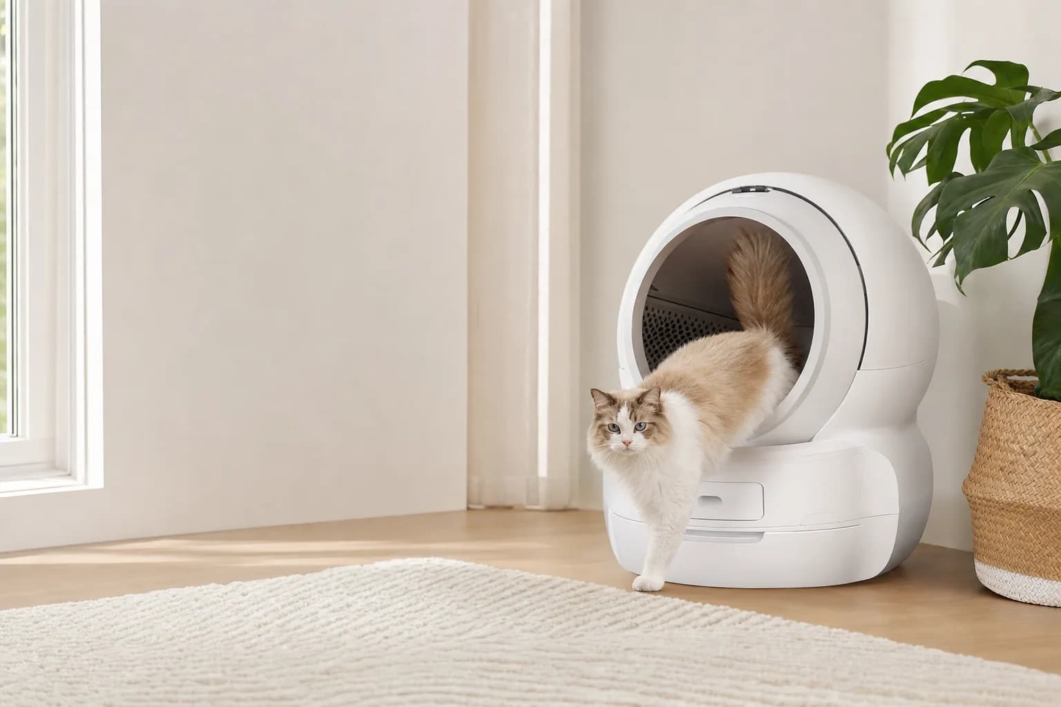 Comment intégrer une litière automatique dans votre décoration intérieure ?