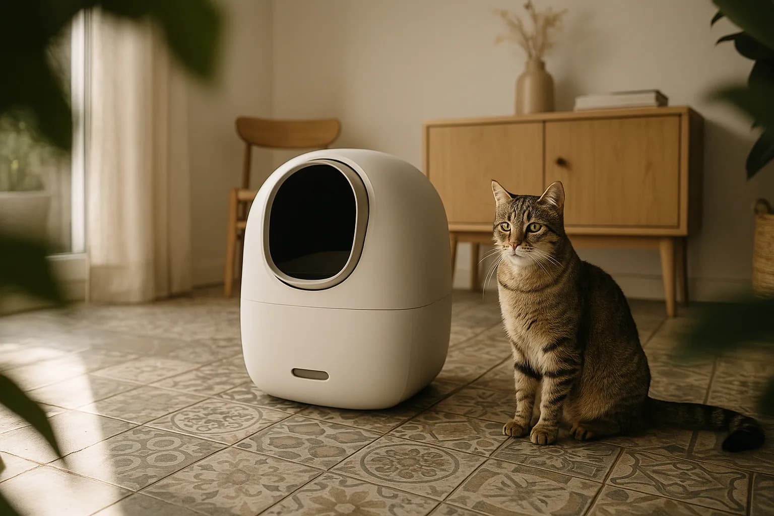 Les meilleures litières automatiques pour les chats à longue fourrure