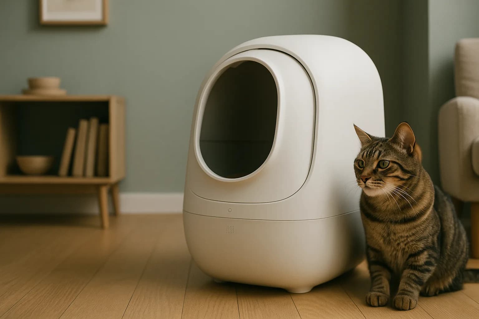 Litières automatiques : quelles solutions pour les chats timides ?