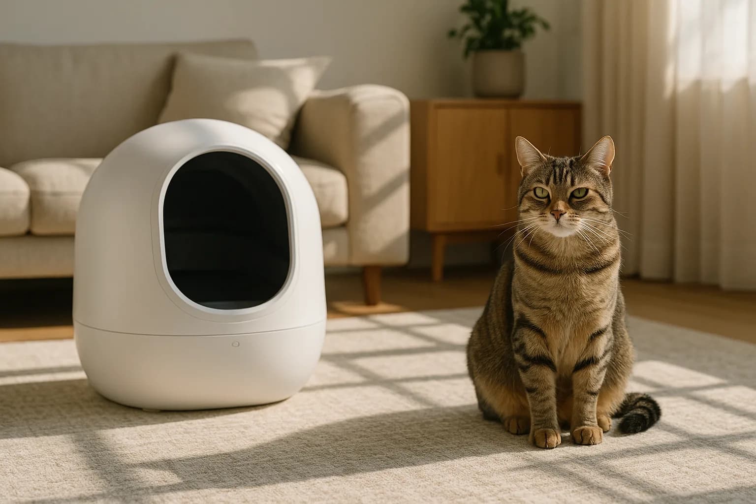 Quelle litière automatique pour les foyers avec plusieurs animaux ?
