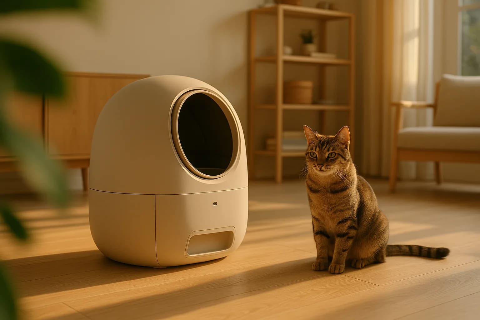 Les litières automatiques et la santé mentale des chats : mythe ou réalité ?