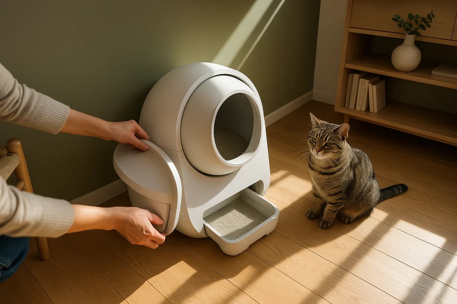 Astuce : optimiser le placement de la litière automatique dans votre maison