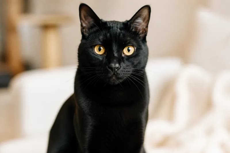 Réglisse, Chat noir