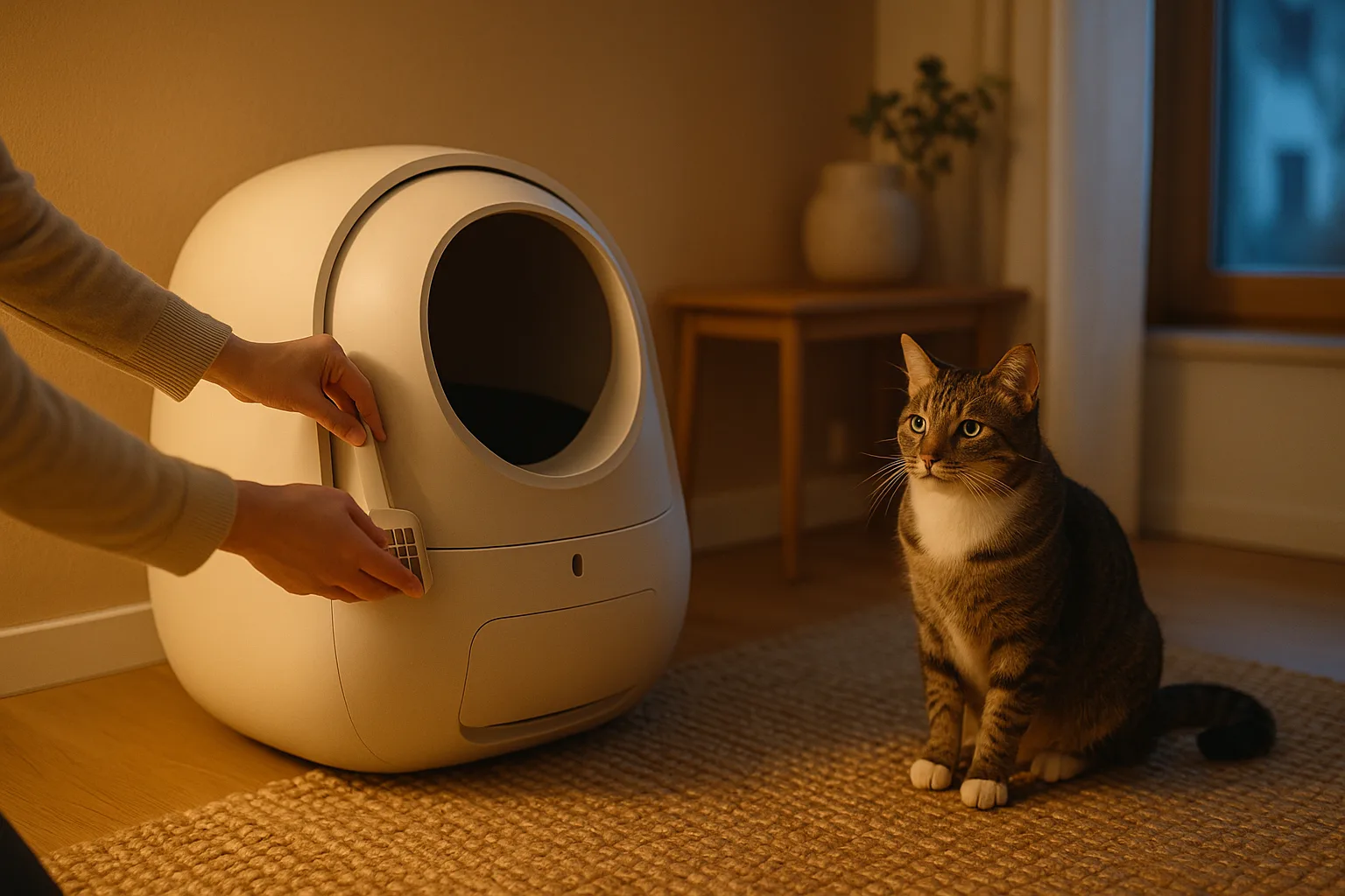 Pourquoi les chats préfèrent-ils les litières automatiques ? — Un design innovant qui attire les félins