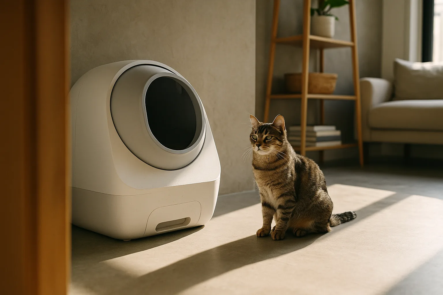 Les chats et la technologie : comment s'adaptent-ils aux litières automatiques ? — Quand confort félin rime avec innovation