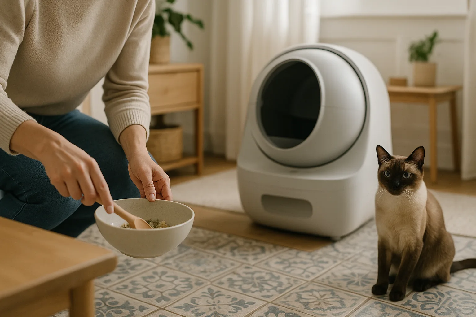 Les chats et la technologie : comment s'adaptent-ils aux litières automatiques ? — Des conseils pratiques pour une transition réussie