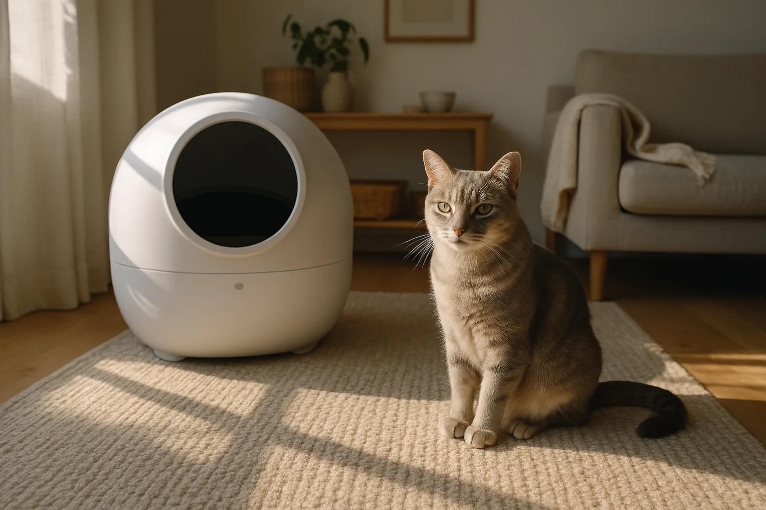 Pourquoi choisir une litière automatique pour un chaton ? — Le confort animal avant tout