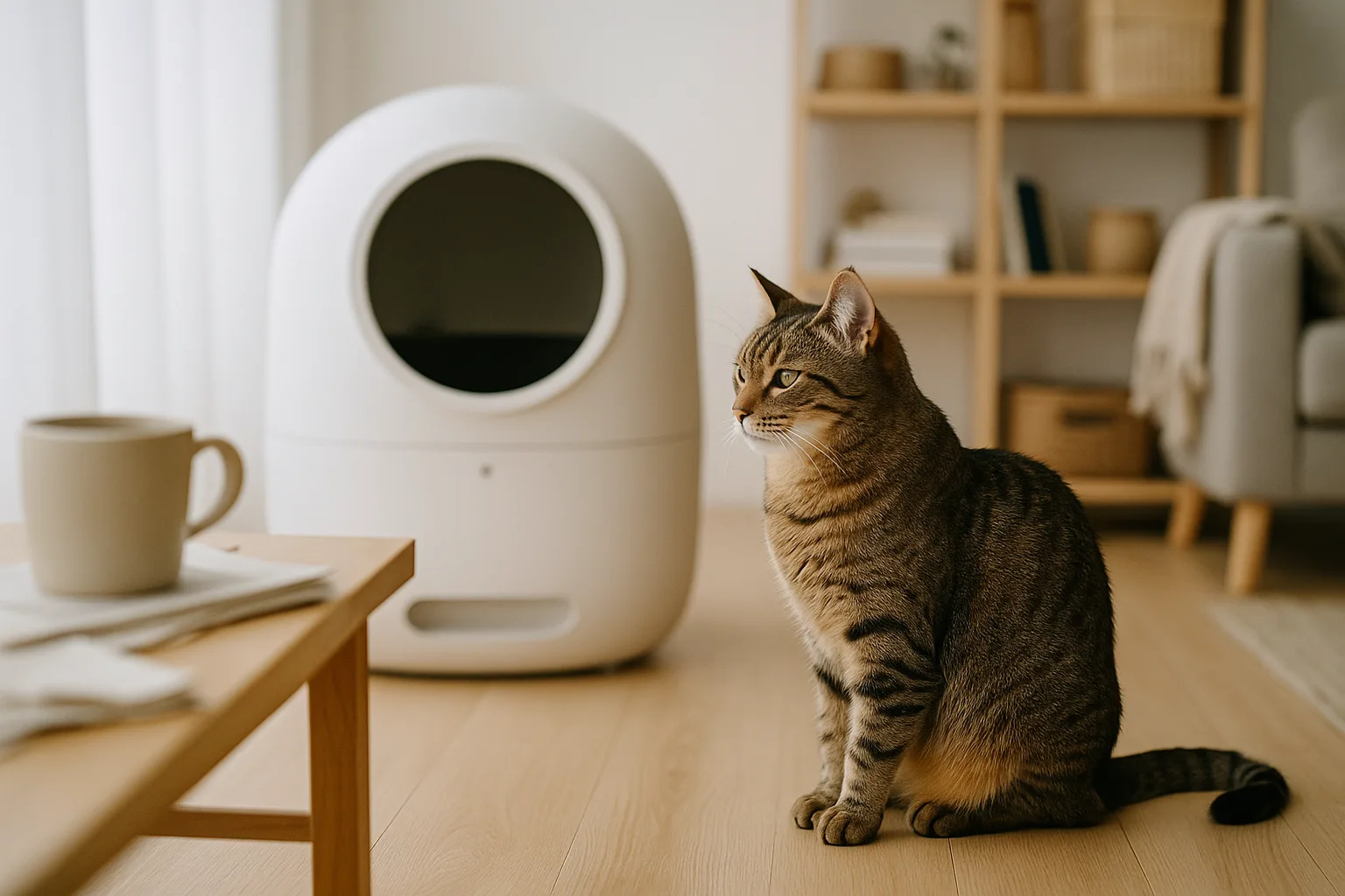 Litières automatiques : comment choisir la meilleure option pour un chat anxieux ? — Nos recommandations pour une transition en douceur