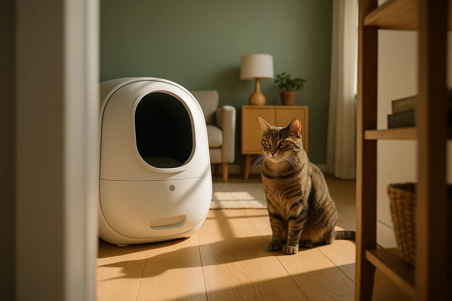 Comment choisir une litière automatique pour un chat malade ? — Matériaux et Sécurité : Choisir la Qualité pour un Chat Fragile