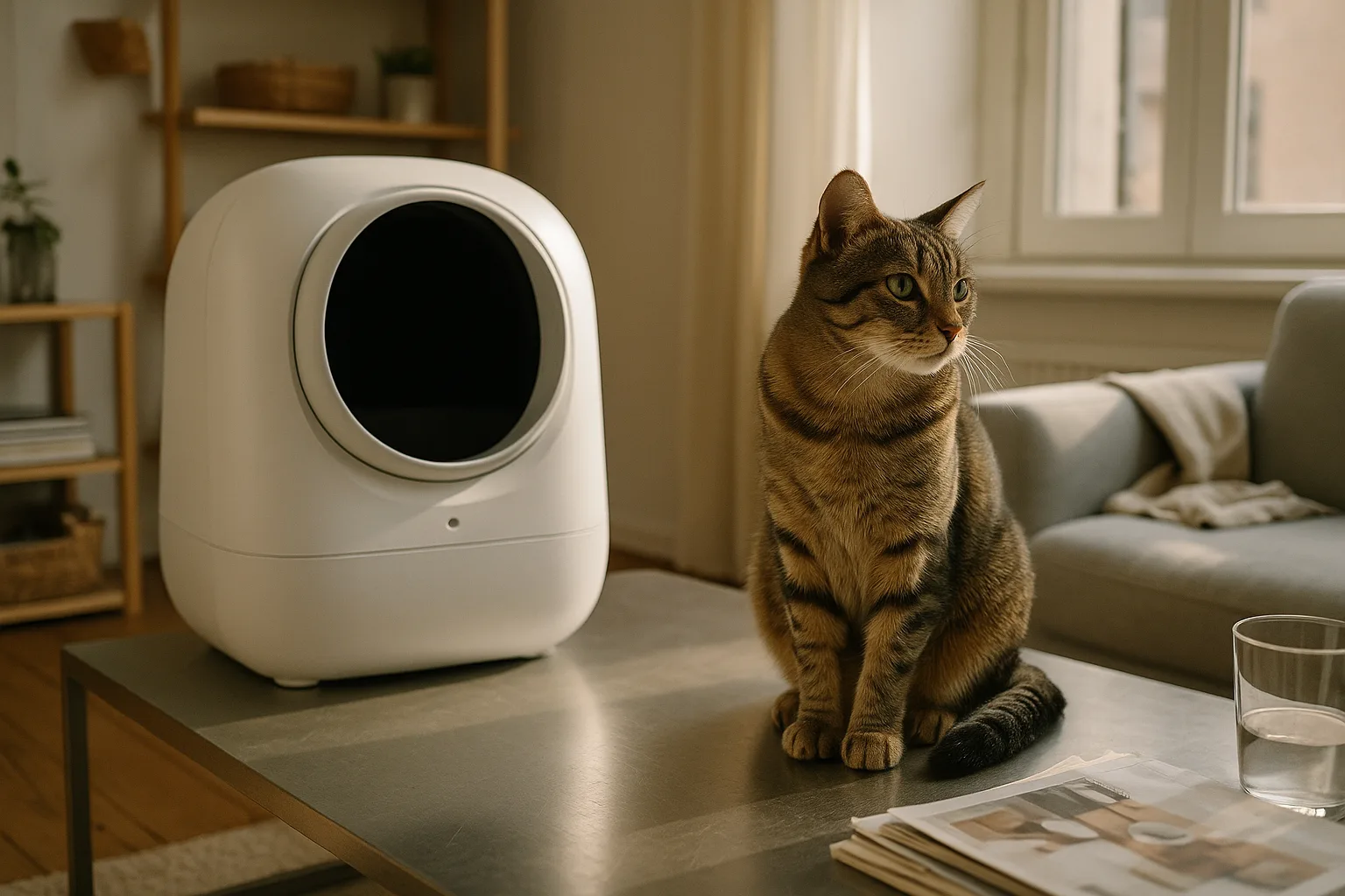 Comment choisir une litière automatique pour un chat peureux ? — Choisir une Litière Automatique Silencieuse et Efficace
