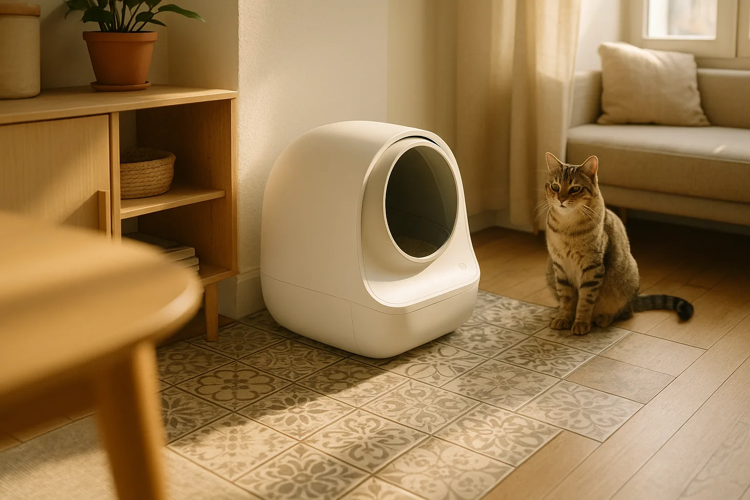 Comment choisir une litière automatique pour un chat en surpoids ? — Les dimensions et l'accessibilité comptent vraiment