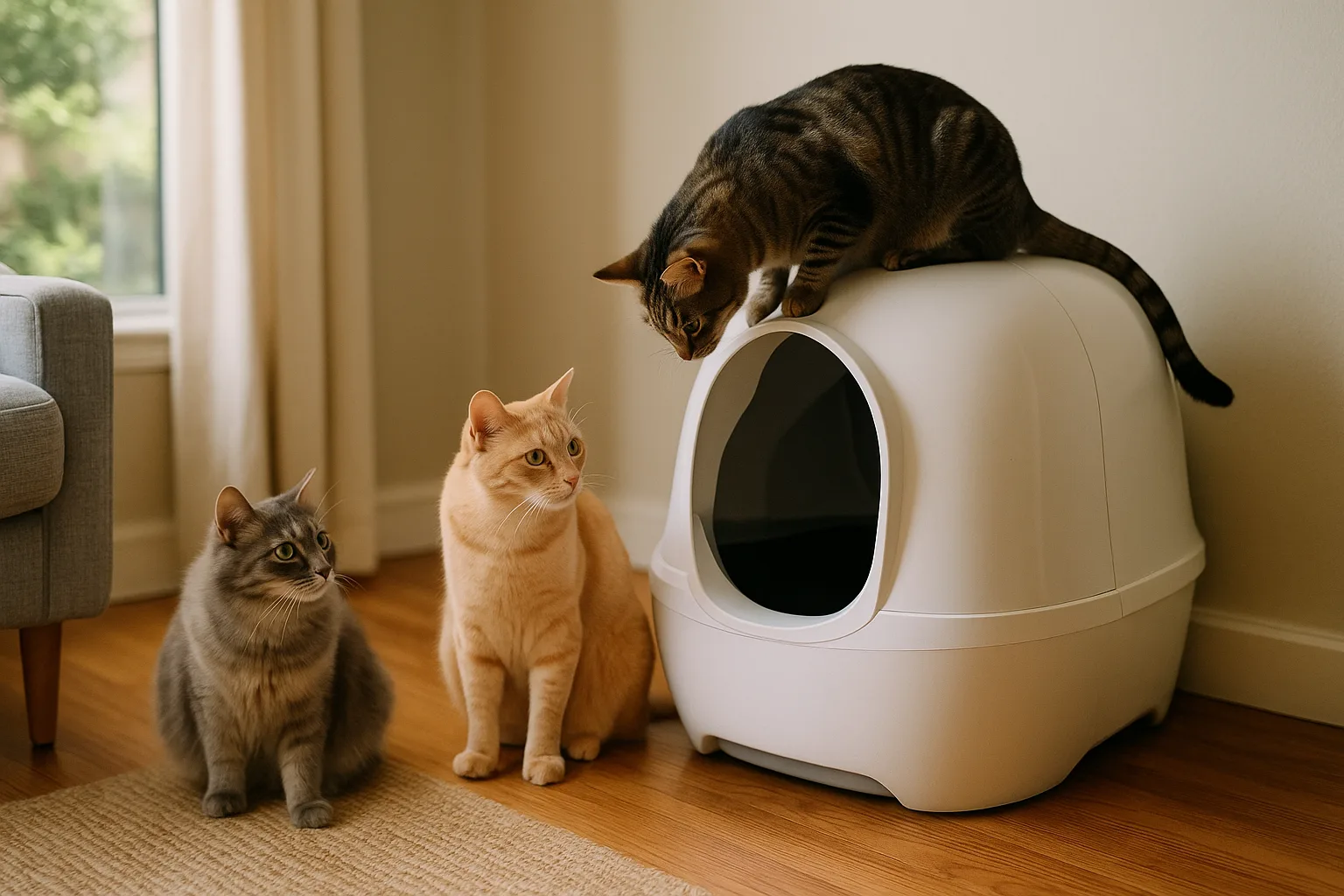 Combien de chats pour une litière automatique ? — Les Critères pour Déterminer le Nombre de Chats par Litière