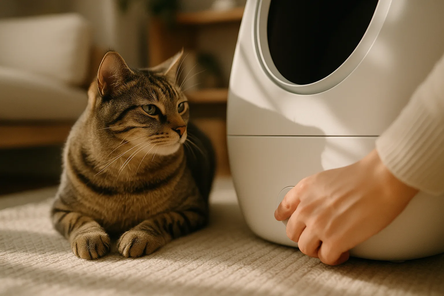 Comparatif : litières automatiques pour chats avec problème de surpoids — Les erreurs à éviter lors de l'achat d'une litière automatique