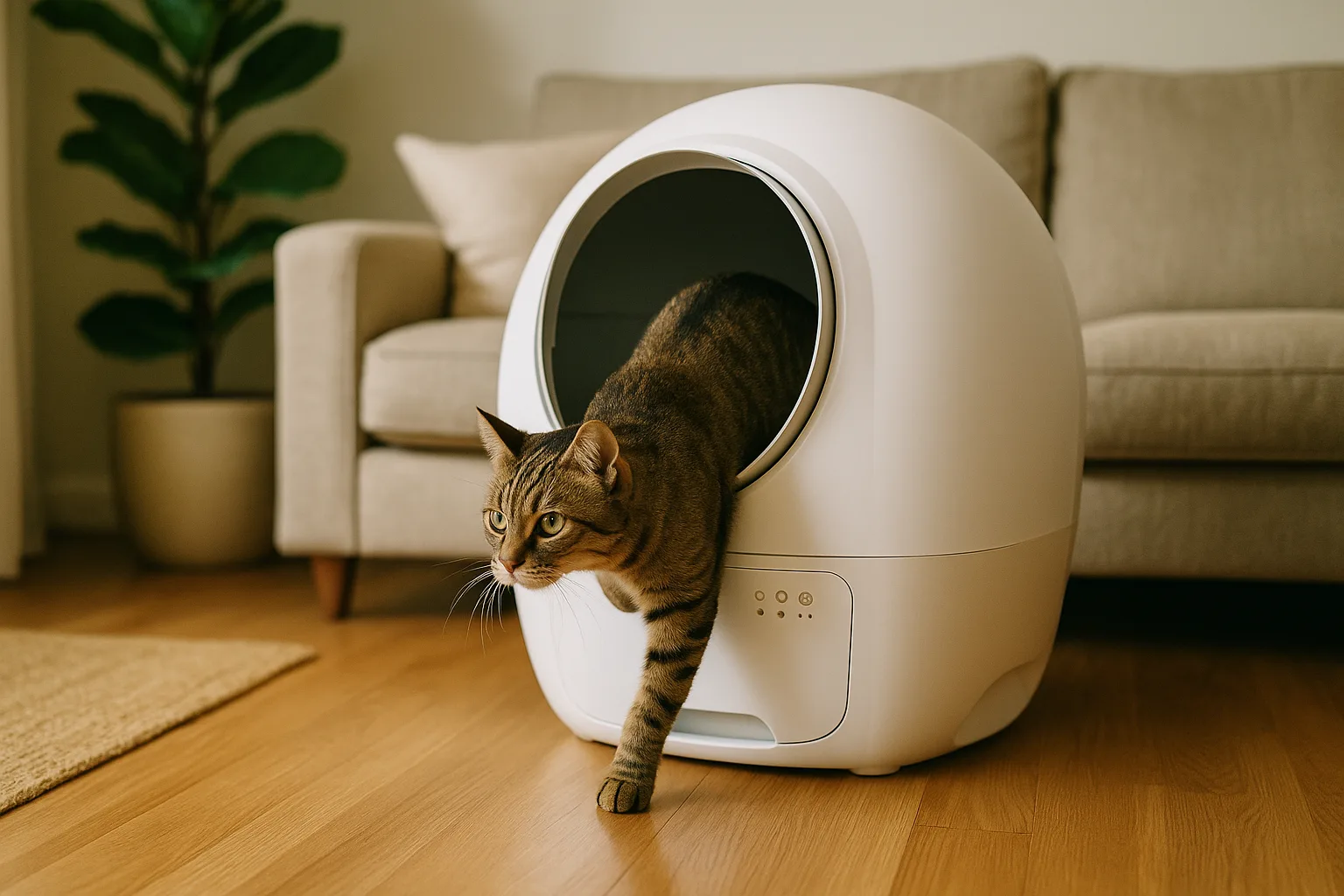 Les 5 erreurs à éviter lors de l'installation d'une litière automatique — Mauvais Choix de l'Emplacement