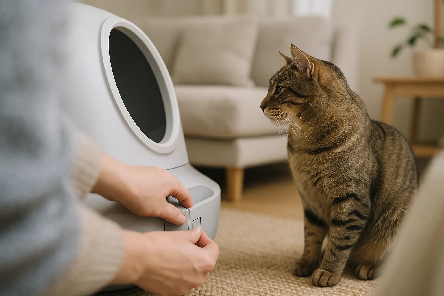 Comment les litières automatiques influencent-elles le comportement des chats ? — Adaptation et acceptation : une transition parfois nécessaire