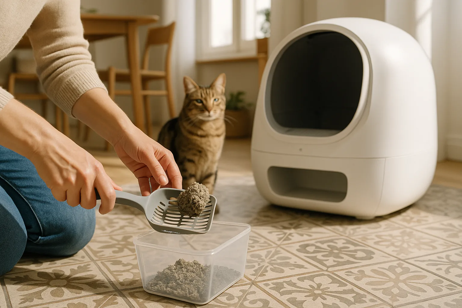 Comment installer une litière automatique dans un espace restreint ? — Gagner de la Place avec des Solutions Pratiques de Rangement