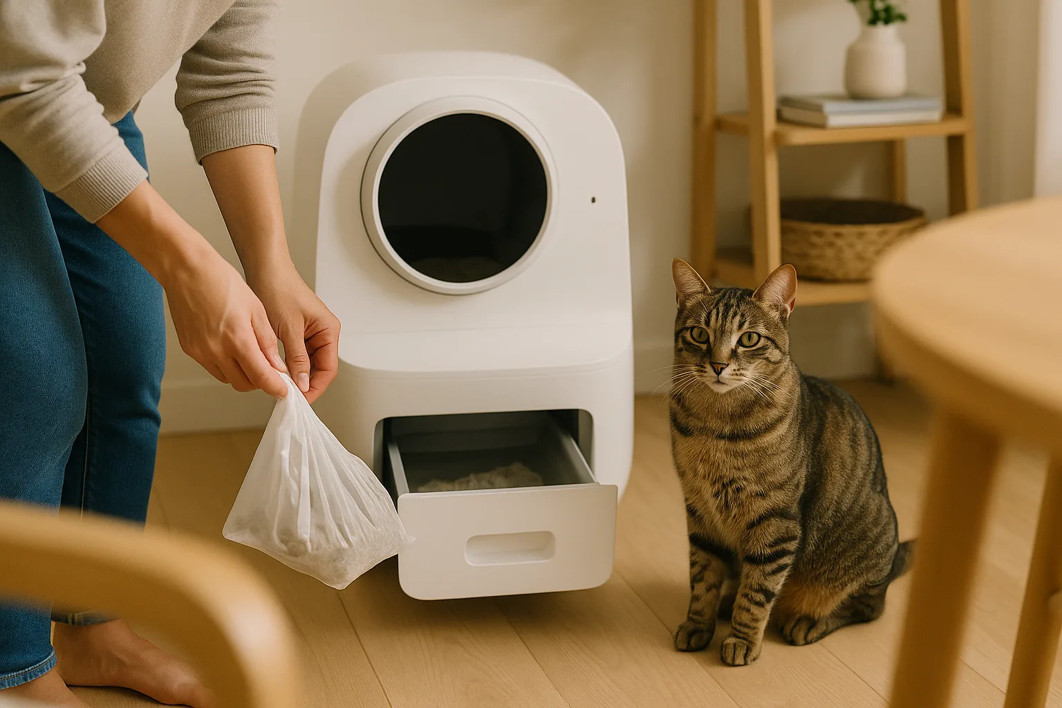 Litière automatique : pourquoi investir dans un modèle haut de gamme ? — Technologie avancée pour une expérience améliorée