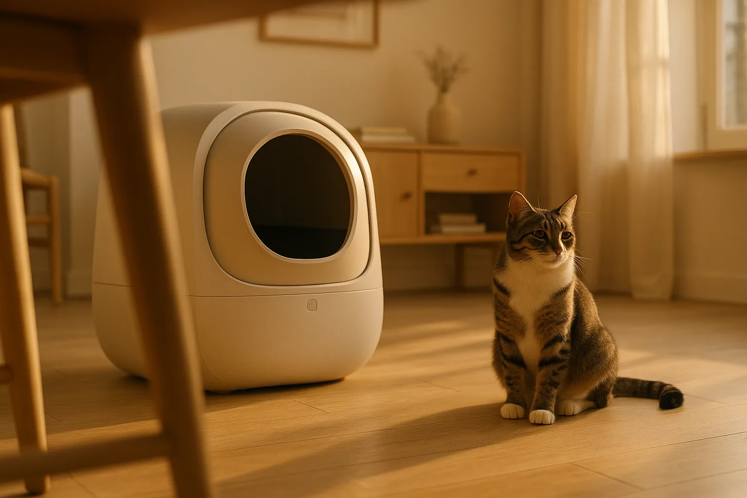 Litière automatique adaptable pour chatons et adultes : comment choisir ? — Critères essentiels pour choisir une litière automatique