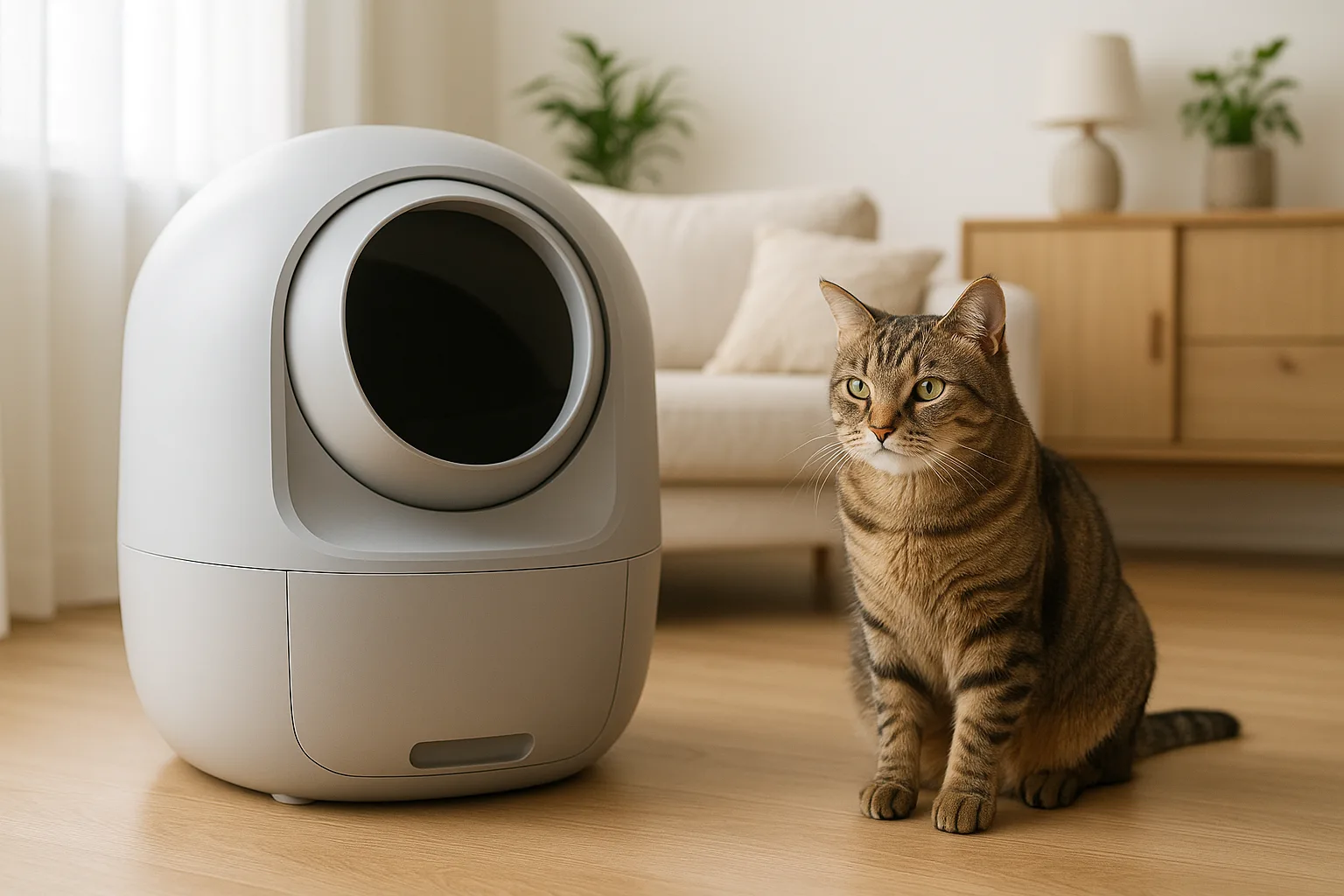 Choisir une litière automatique pour les chats aimant l'extérieur — Technologies Innovantes pour Faciliter l'Adoption