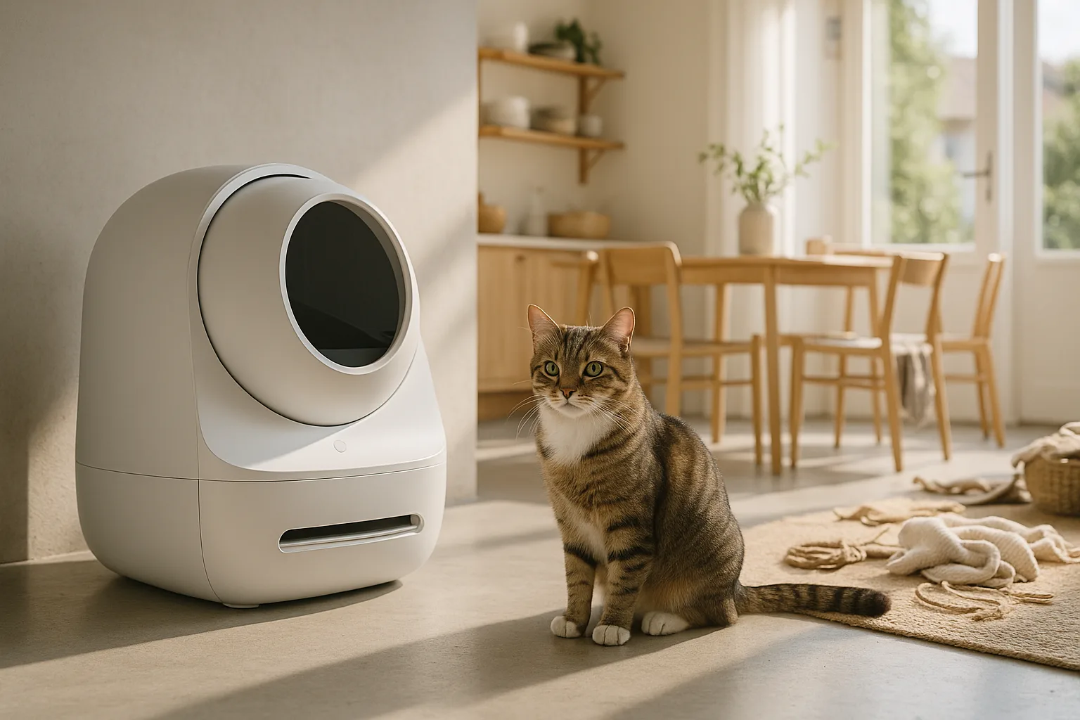 Comment choisir une litière automatique pour chat hypersensible ? — Matériaux et Design : Facteurs Cruciaux de Confort