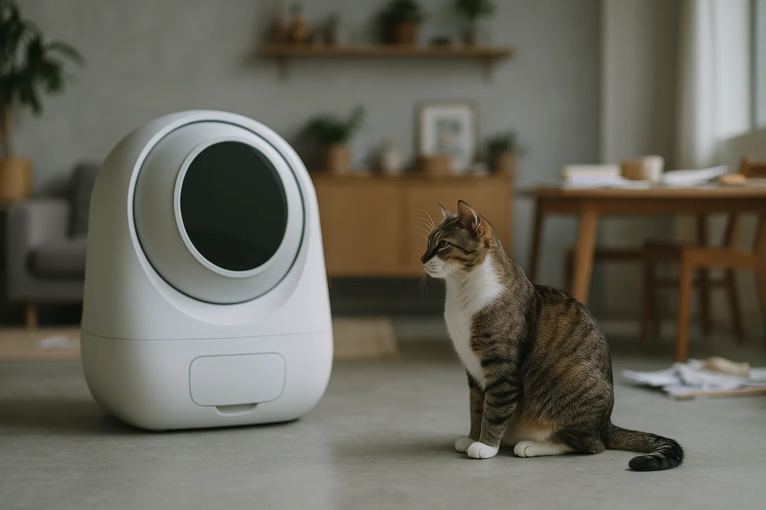 Litières automatiques pour chats ayant des allergies alimentaires — Critères de Choix pour une Litière Automatique