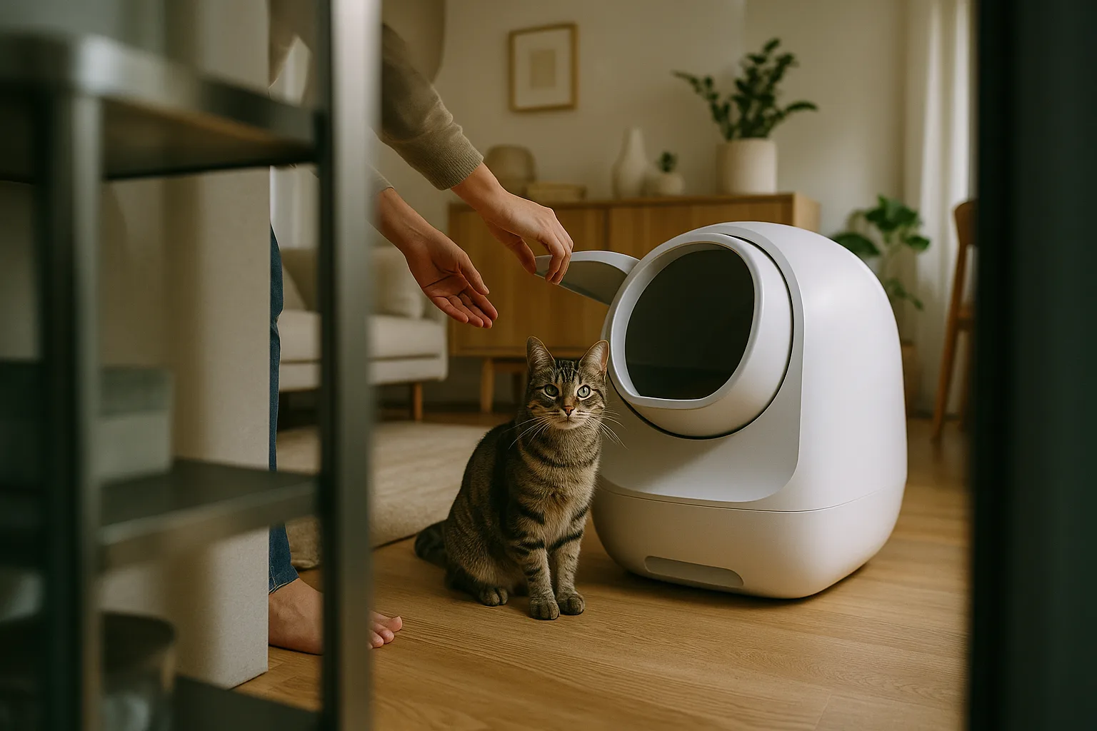 Comment choisir une litière automatique pour chats vivant en appartement ? — Les fonctionnalités à ne pas négliger