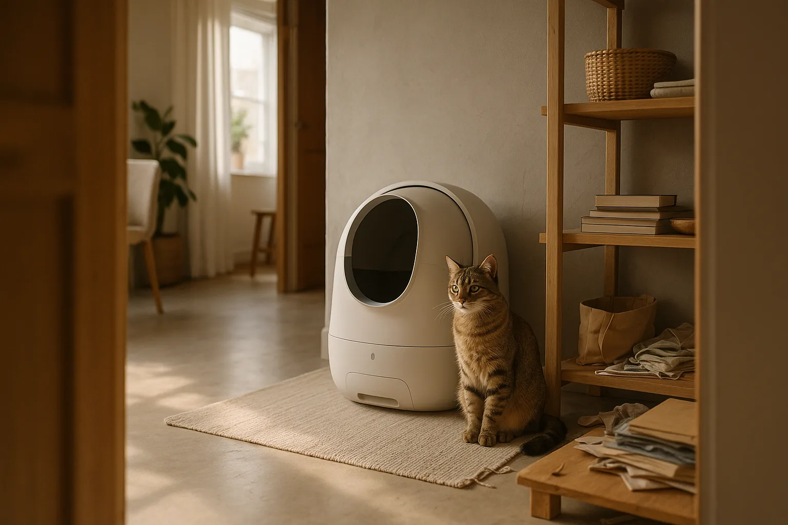 Litière automatique pour chats aquatiques : comment choisir ? — Les Matériaux Idéaux pour une Litière Automatique Adaptée aux Chats Aquatiques