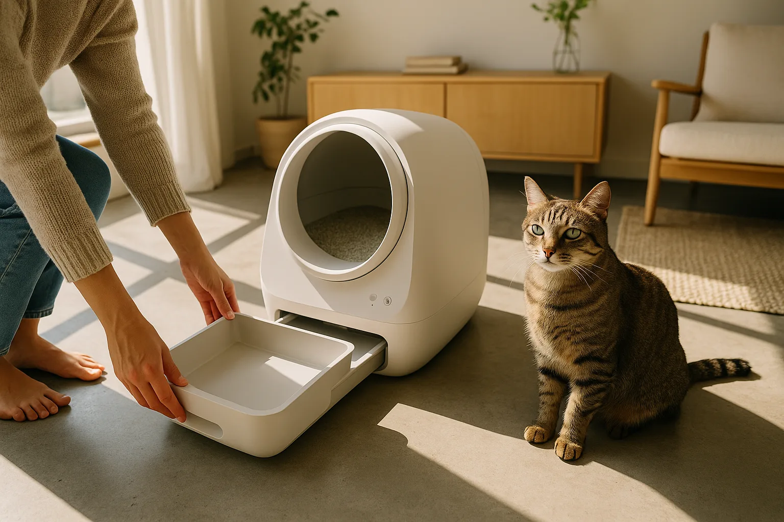 Litière automatique pour chats et chiens cohabitant : que savoir ? — Erreurs Courantes à Éviter