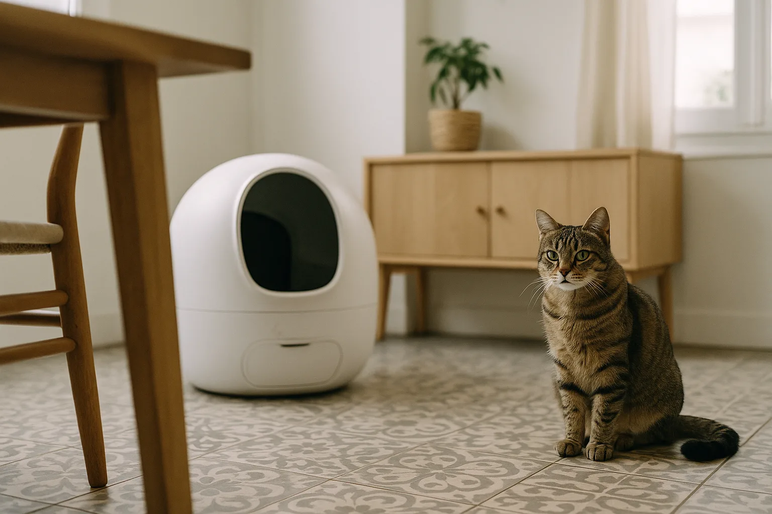 Choisir une litière automatique pour chats de grande taille — Technologie et fonctionnalités : automatisation au service du bien-être