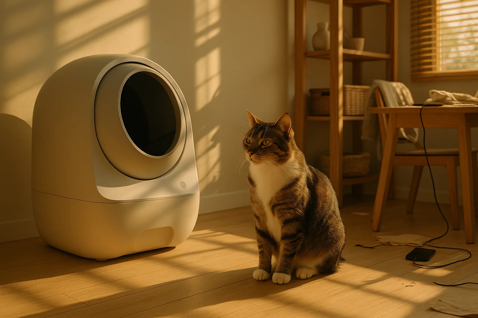 Litières automatiques pour chats de grande taille : comment choisir ? — Technologie de Détection : Un Atout pour la Sécurité de Votre Chat