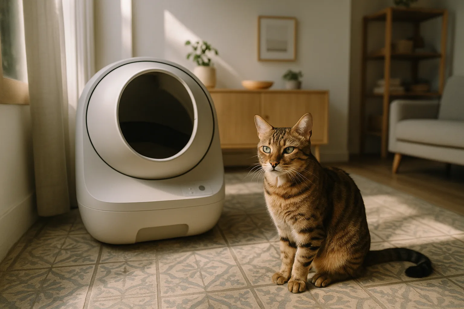 Litière automatique pour chats à mobilité réduite — Critères Essentiels pour Choisir la Bonne Litière