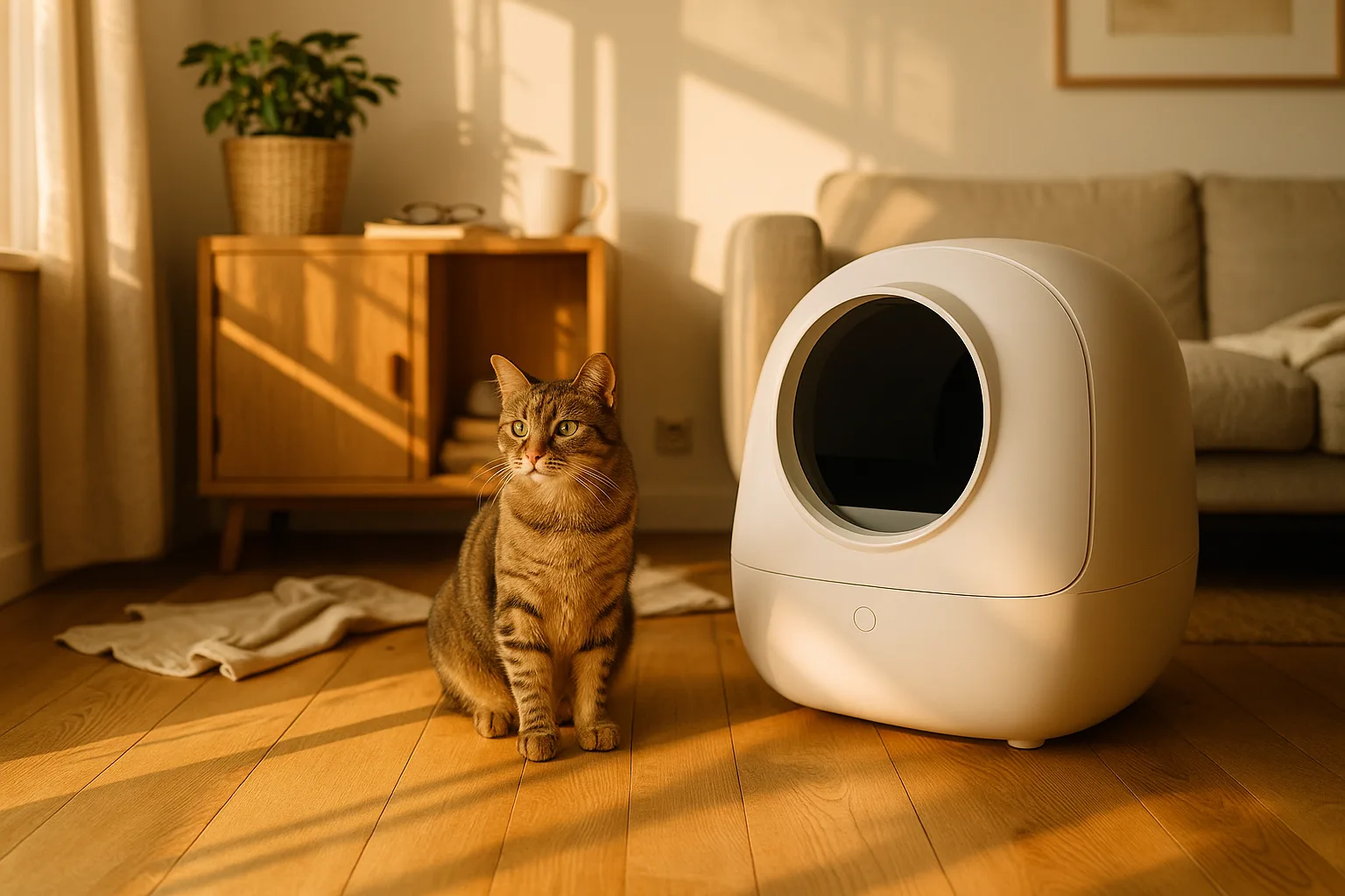 Litière automatique pour chats avec problèmes digestifs — Critères Clés pour Choisir la Bonne Litière Automatique