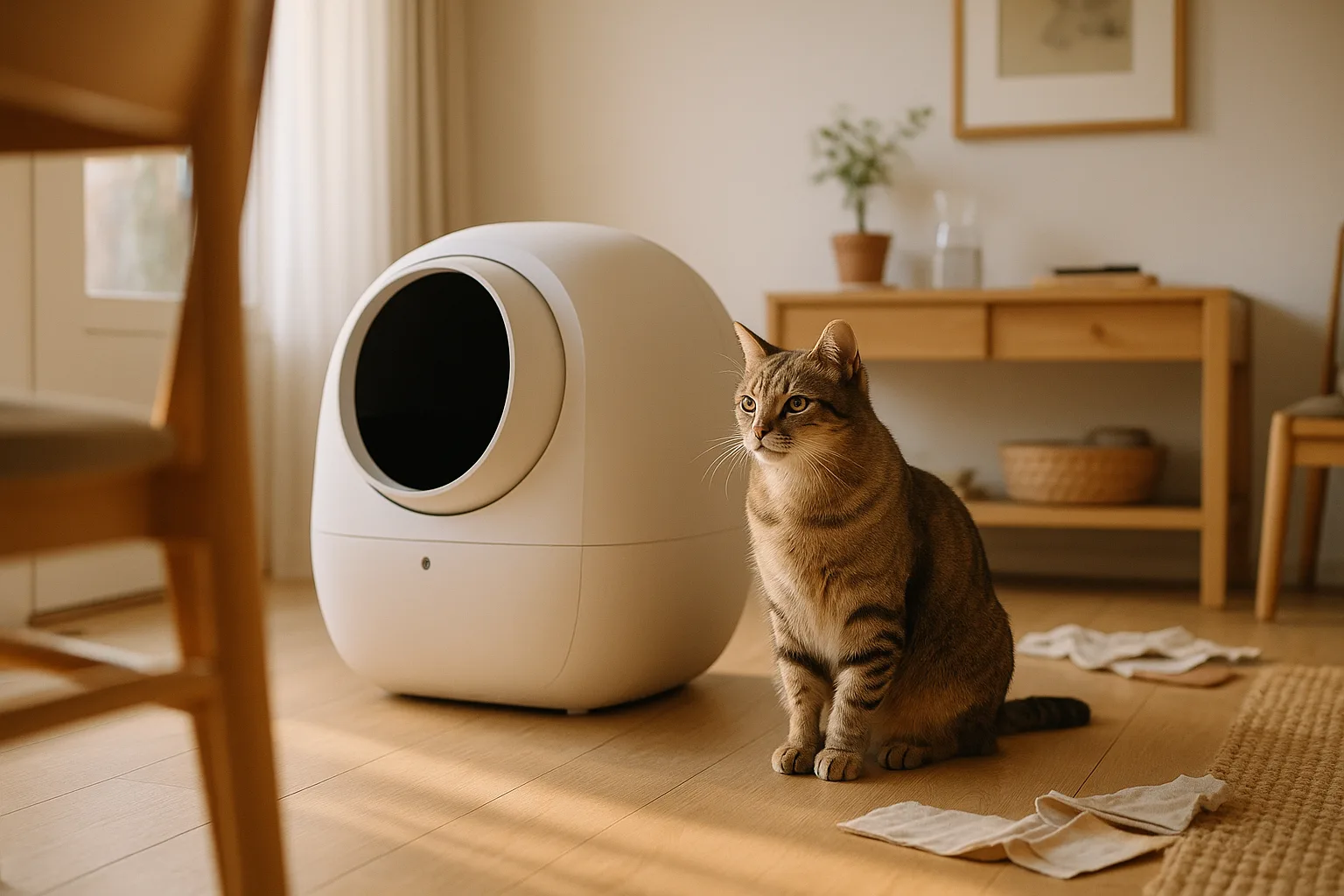 Litières automatiques pour chats sans poils : particularités à connaître — Comprendre les Sensibilités Cutanées des Chats sans Poils