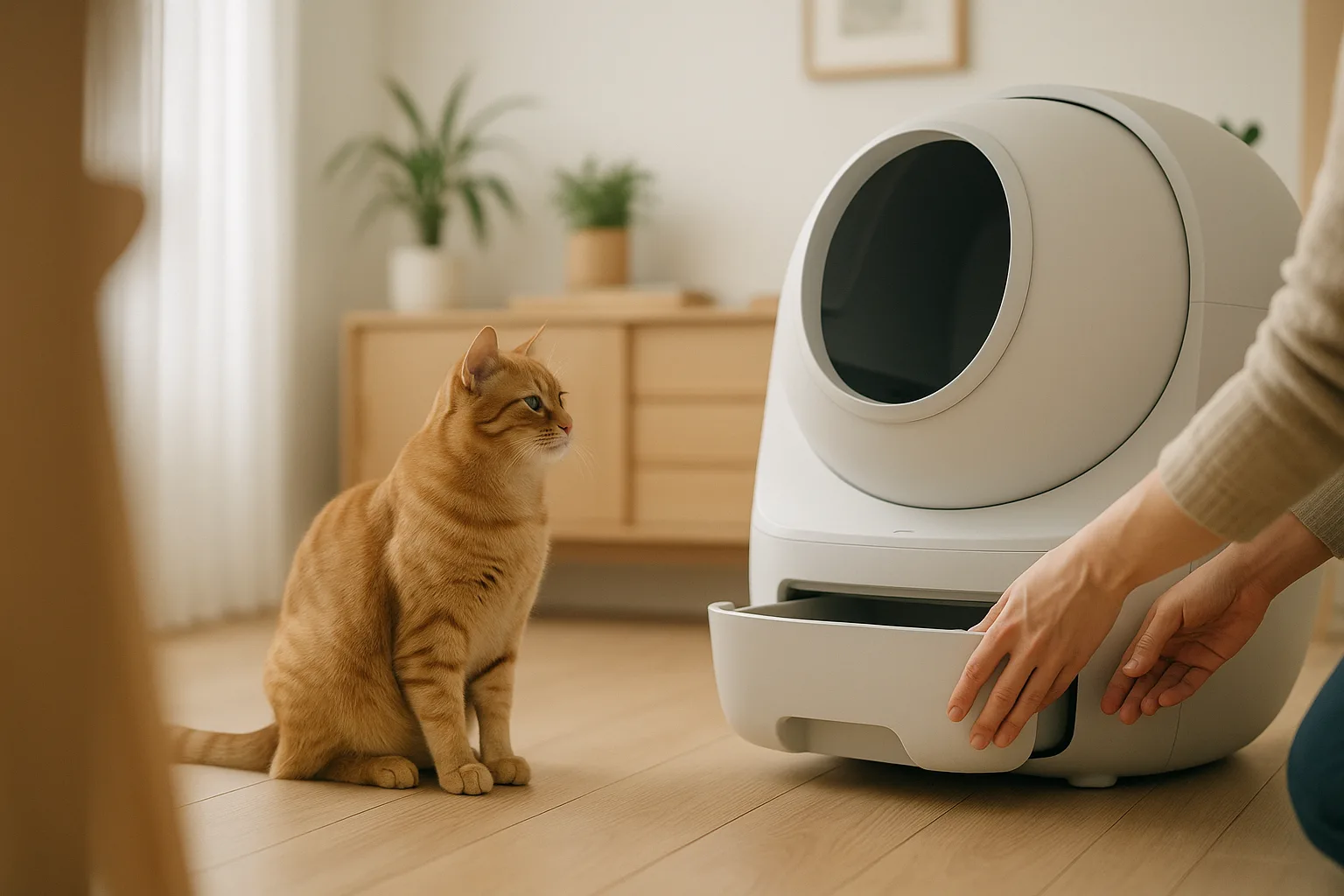 Litières automatiques à design discret : quelles solutions pour un intérieur élégant ? — Comment Maximiser la Discrétion de Votre Litière Automatique