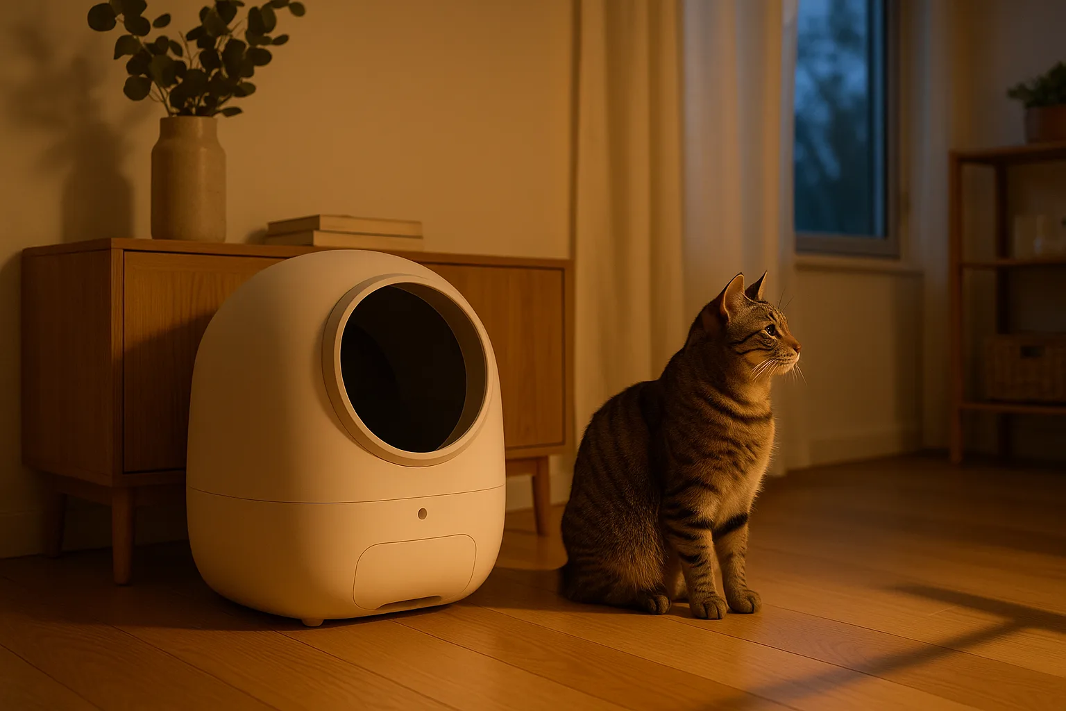 Litières automatiques pour les amateurs de design : quelles options ? — Technologie et design : un mariage réussi pour le confort de votre chat