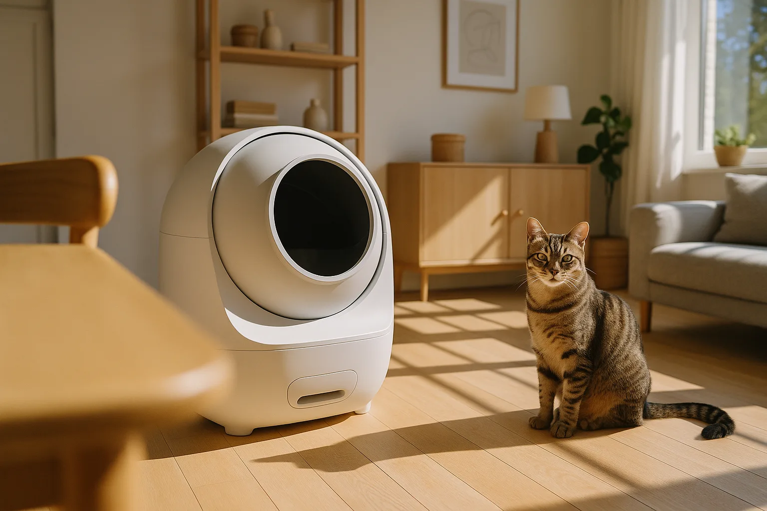 Litières automatiques pour foyers très actifs : les meilleures options — Les meilleures litières automatiques pour foyers actifs