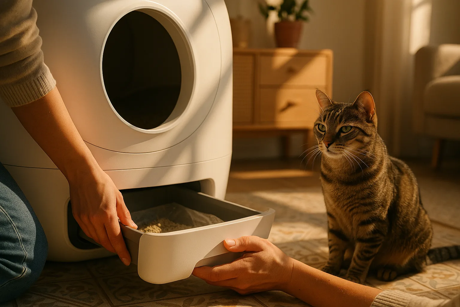 Litières automatiques pour les foyers écologiques : quelles options choisir ? — Opter pour des matériaux durables et écologiques