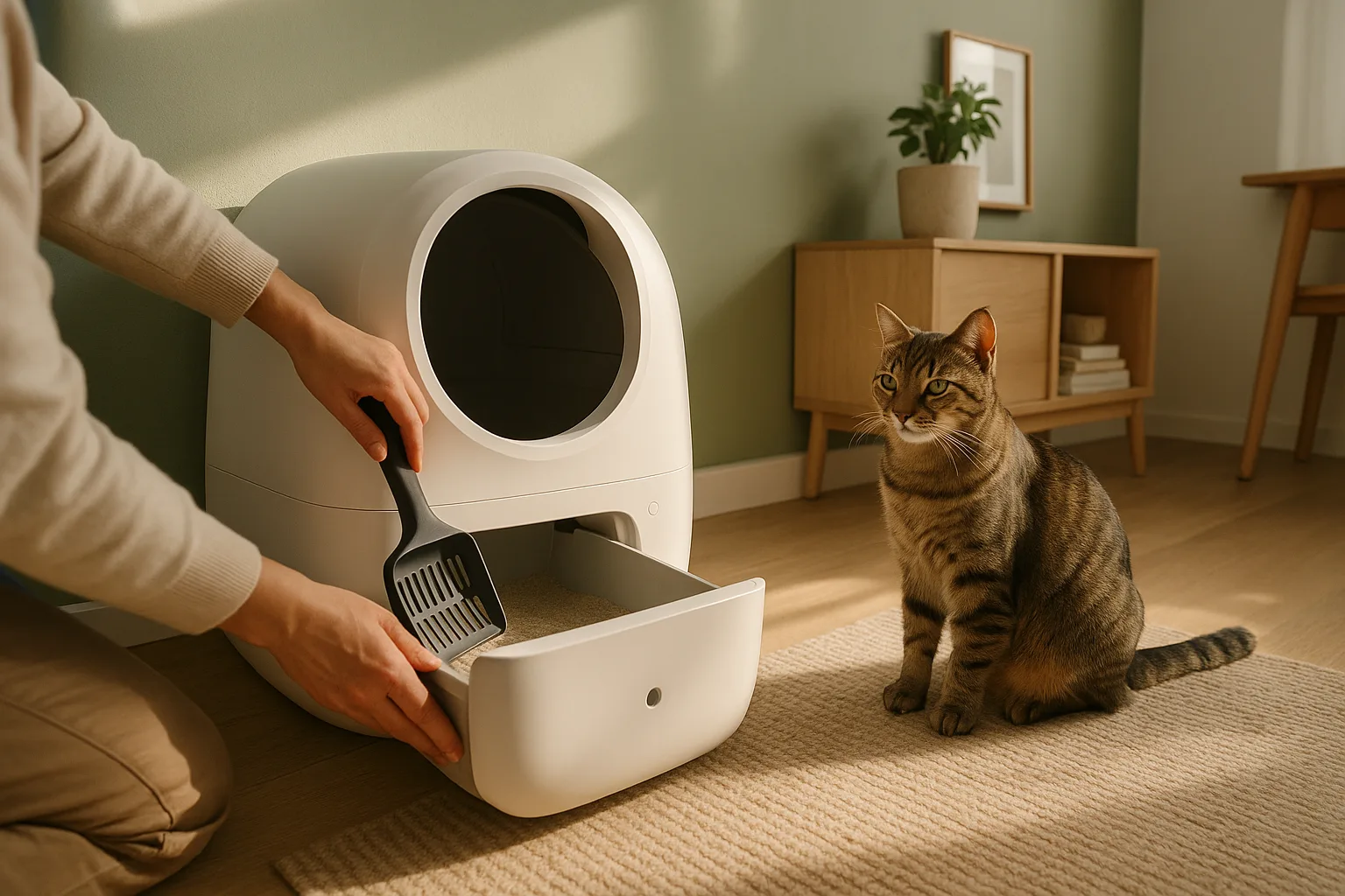 Litières automatiques pour foyers minimalistes : comment bien choisir ? — Erreurs à éviter lors de l'achat