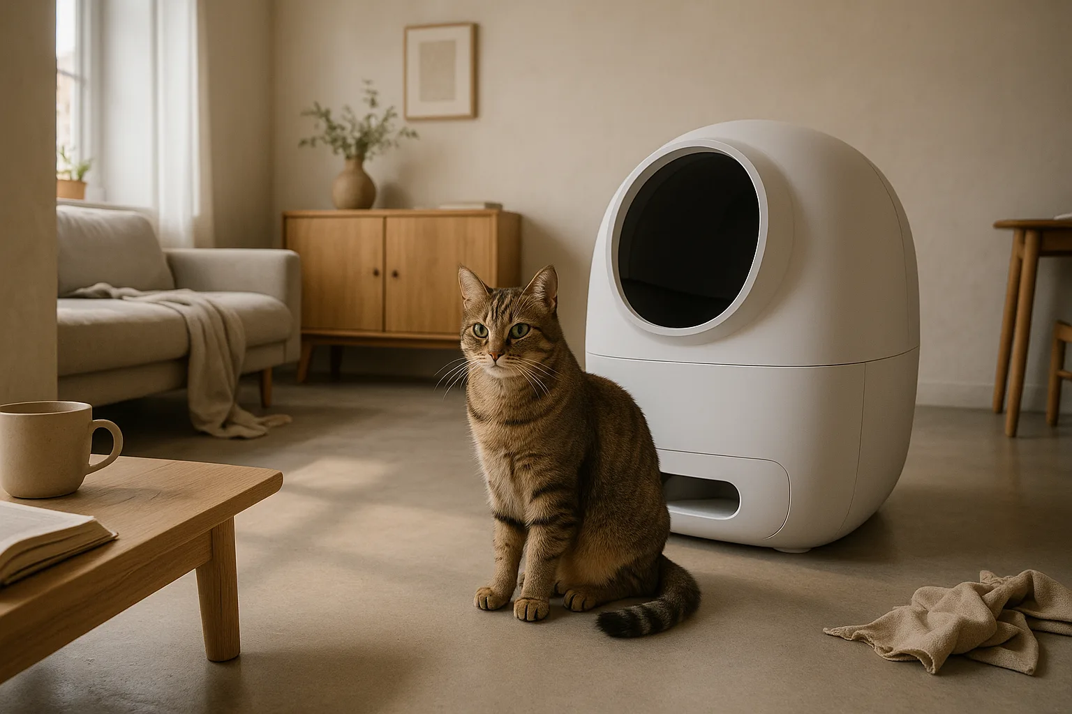 Litière automatique pour petits espaces : quel modèle ? — Évaluer la Capacité et le Design pour Maximiser l'Espace