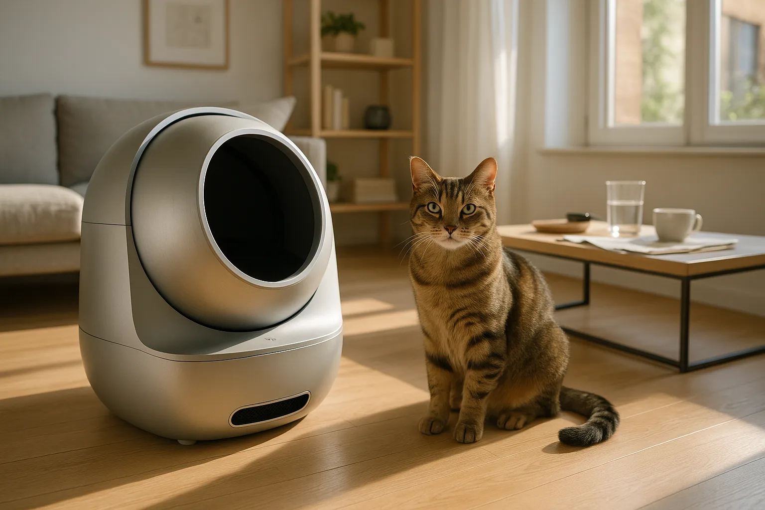 Litières automatiques pour chats ayant des problèmes de comportement — Le Choix des Matériaux : Un Critère Crucial pour le Confort et la Santé