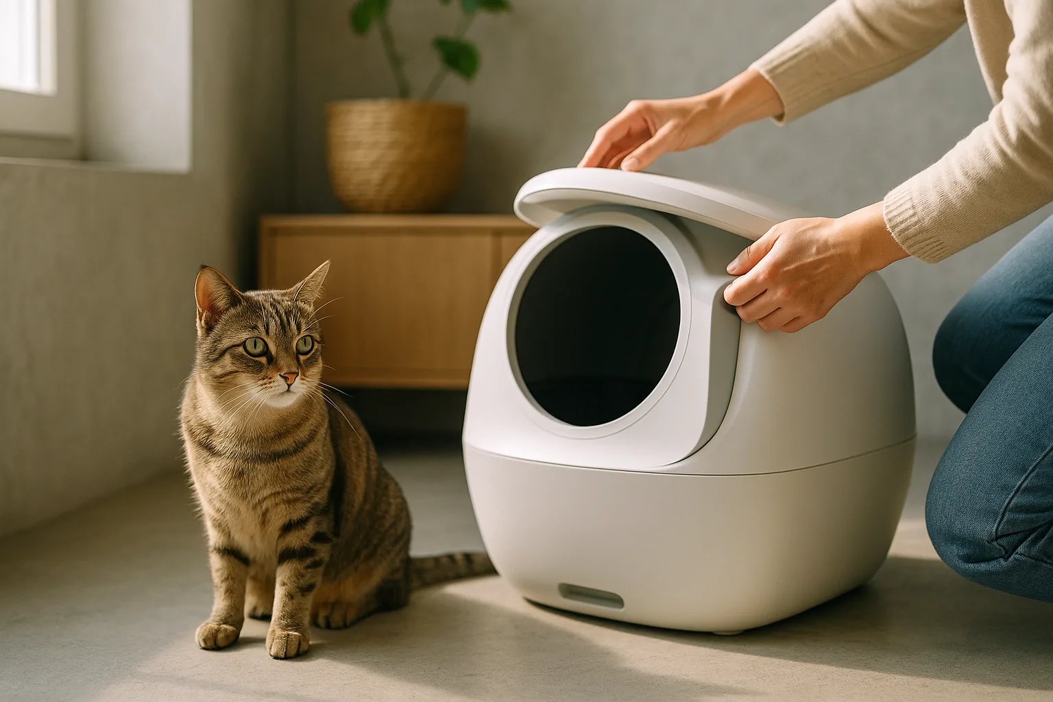 Litière automatique et santé mentale du chat : quel impact ? — Les Avantages des Litières Automatiques pour le Confort Félin