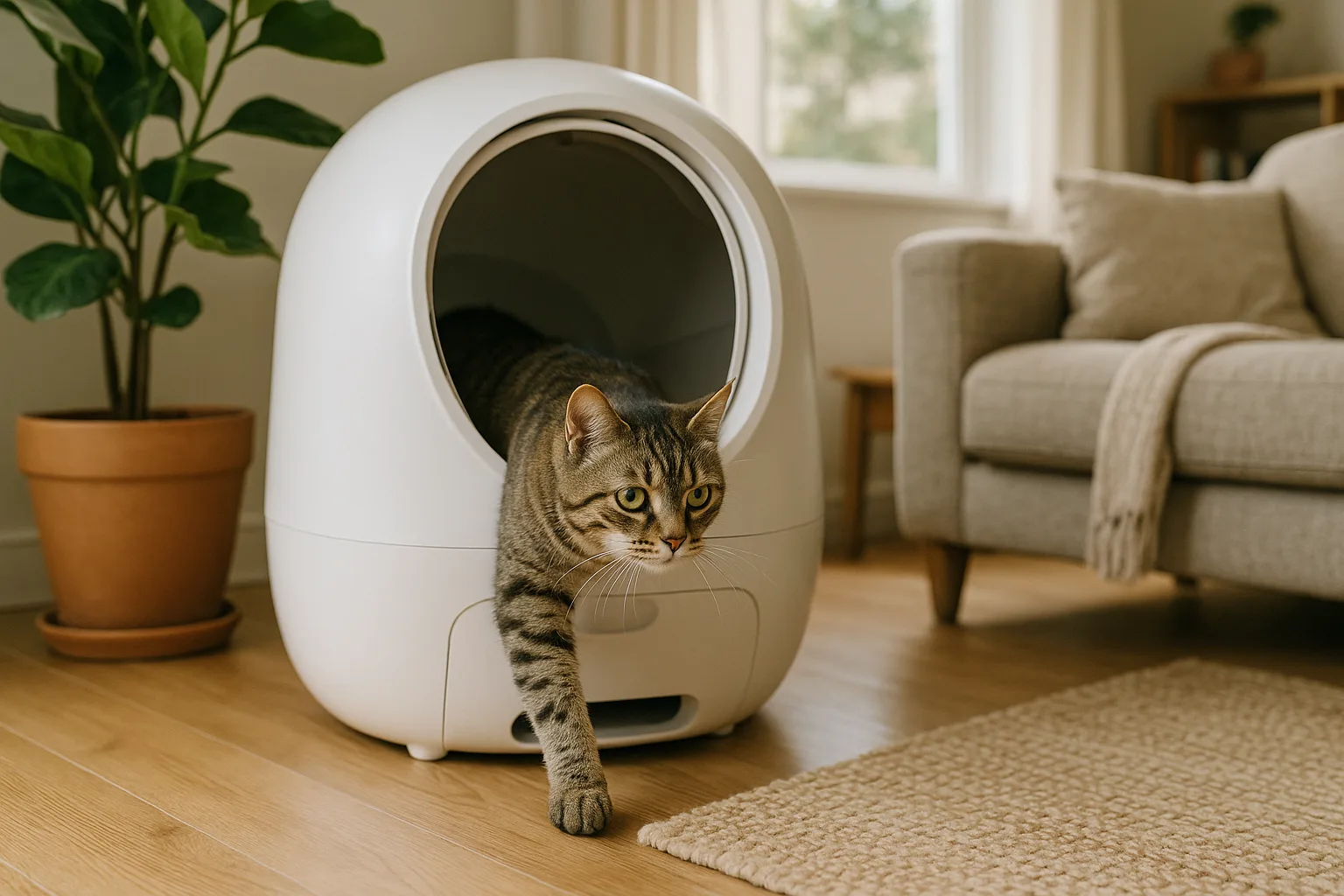Litière automatique pour chats âgés : ce qu'il faut savoir — Critères essentiels pour choisir une litière automatique adaptée