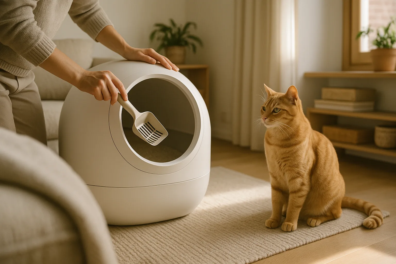Comment les litières automatiques influencent-elles le comportement des chats ? — Adaptation et acceptation : Comment les chats réagissent-ils ?
