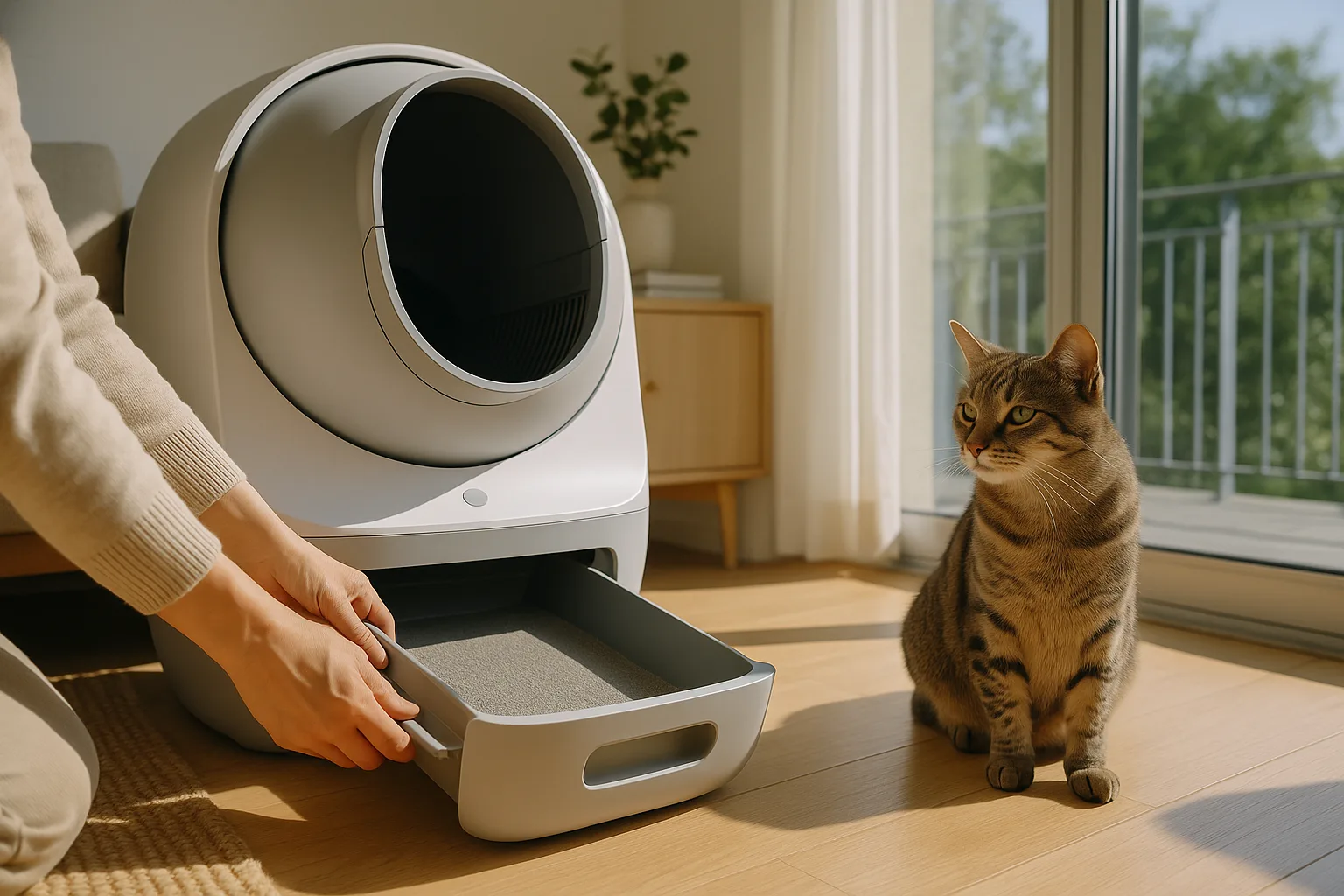 Comment les litières automatiques influencent-elles le comportement des chats ? — Les avantages comportementaux observés