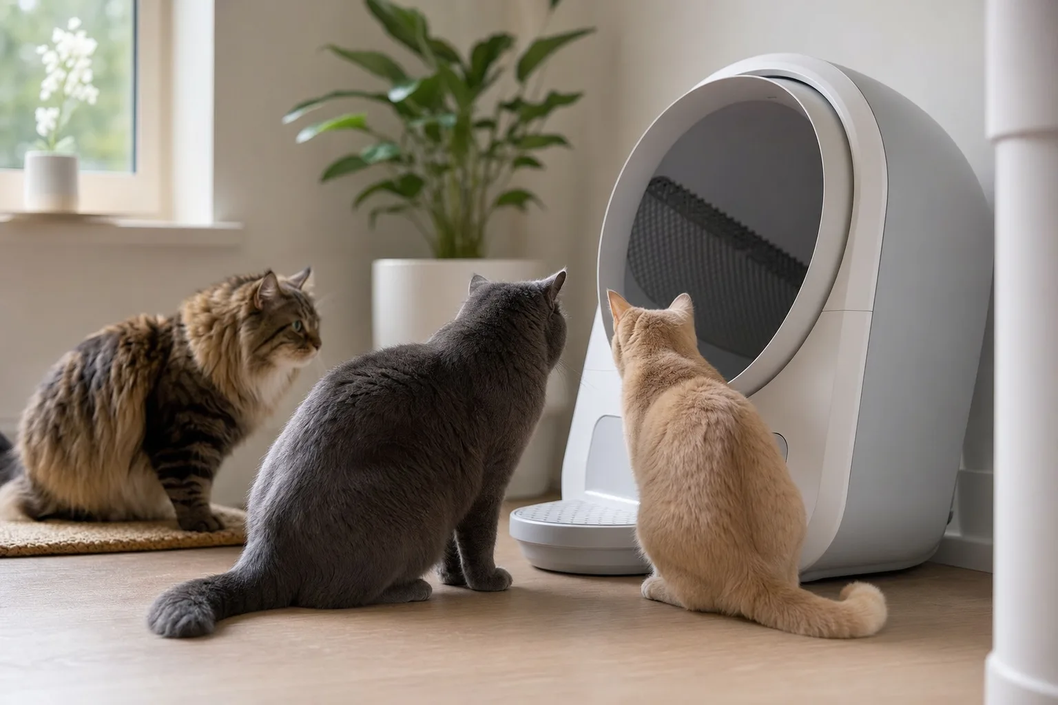 Litière automatique : solution idéale pour les foyers multi-chats ? — Les critères essentiels pour choisir une litière automatique adaptée