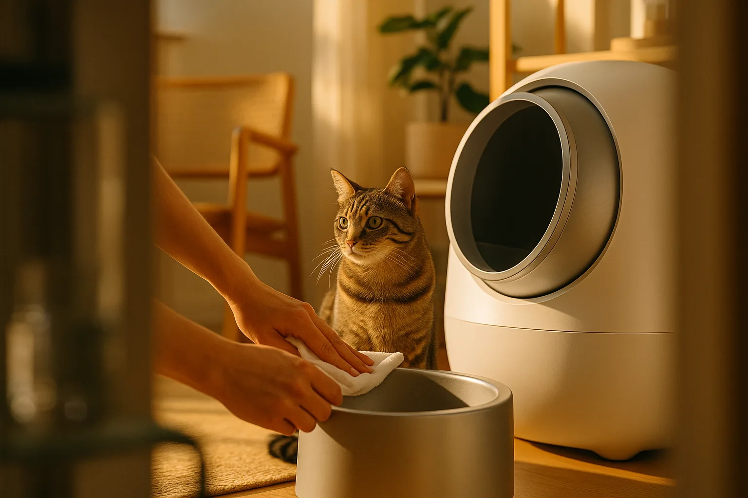 Guide : l'adaptation des litières automatiques aux chats de grande taille — Les erreurs courantes à éviter
