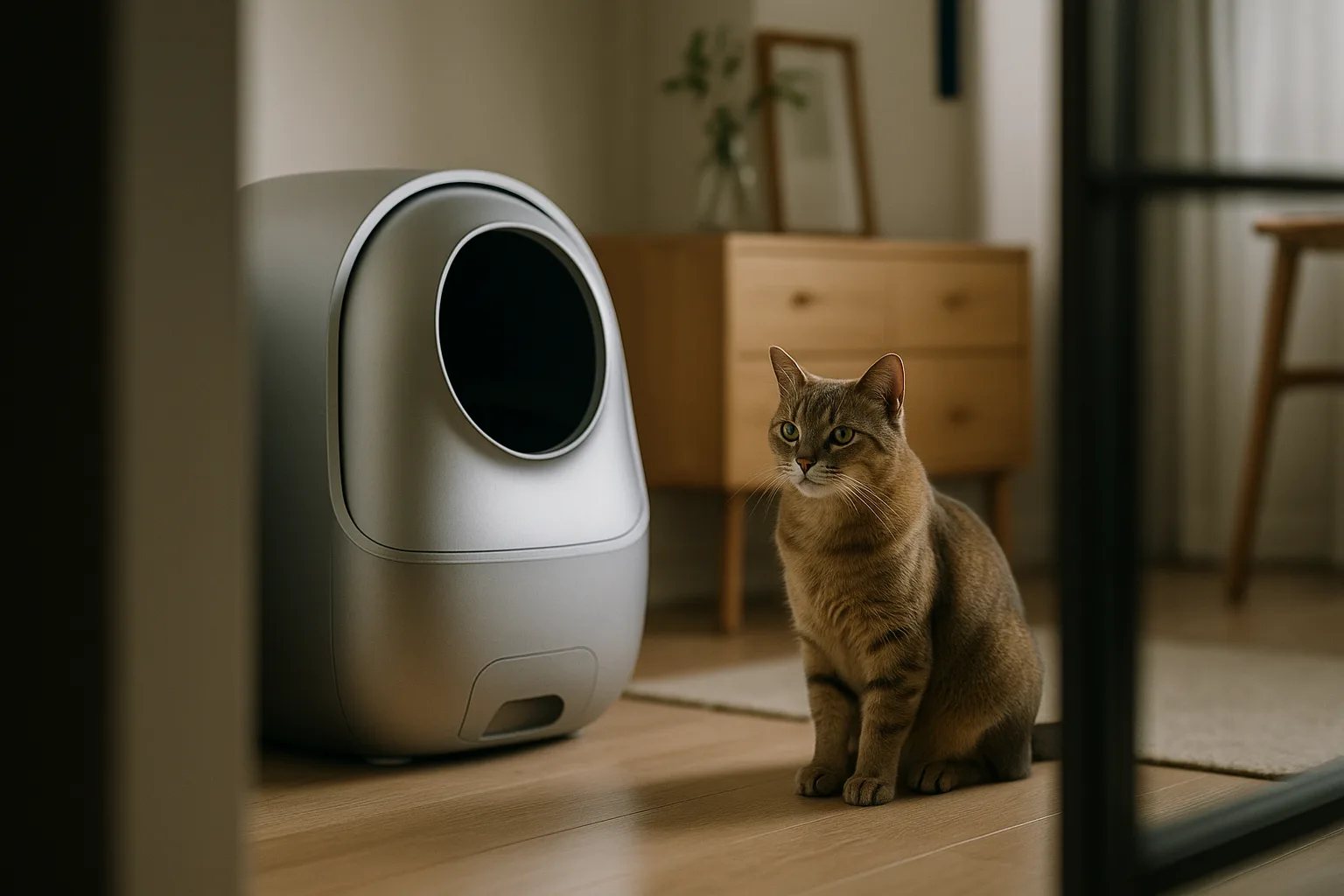 Litières automatiques : comment elles peuvent améliorer le lien humain-chat ? — Simplifier la logistique : un vrai gain de temps