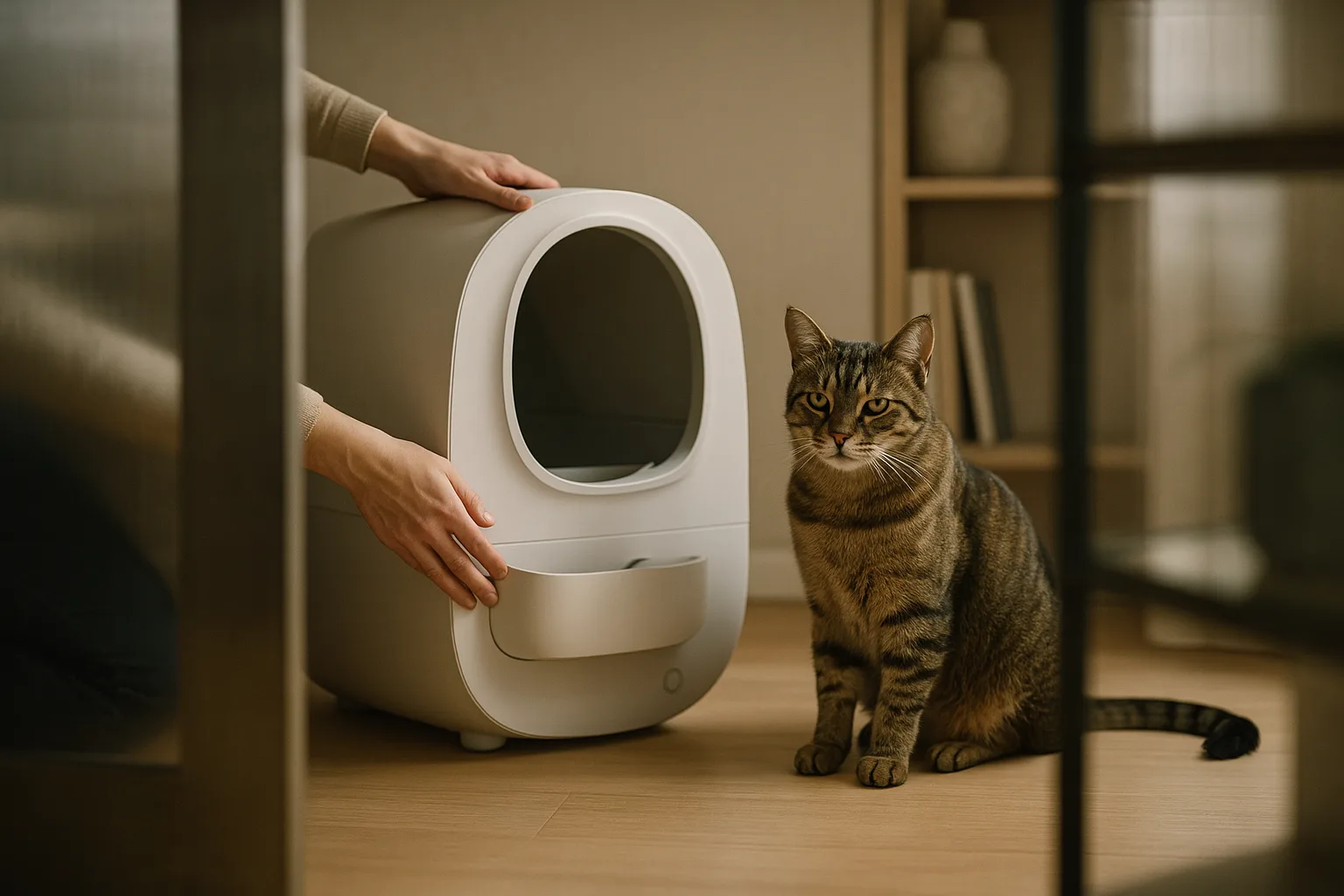 Comment la litière automatique réduit-elle le stress chez les chats ? — Pourquoi une Litière Automatique ?