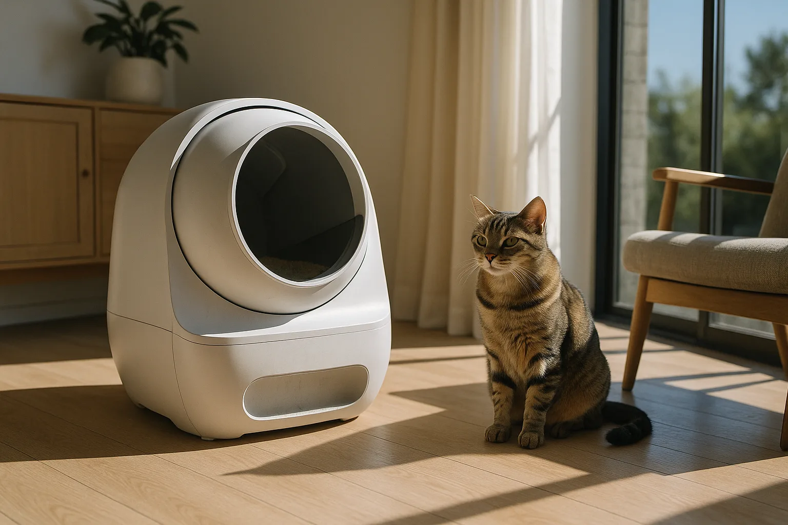 Litière automatique avec système de nettoyage avancé : laquelle choisir ? — Les Avantages et Inconvénients des Litières Automatiques