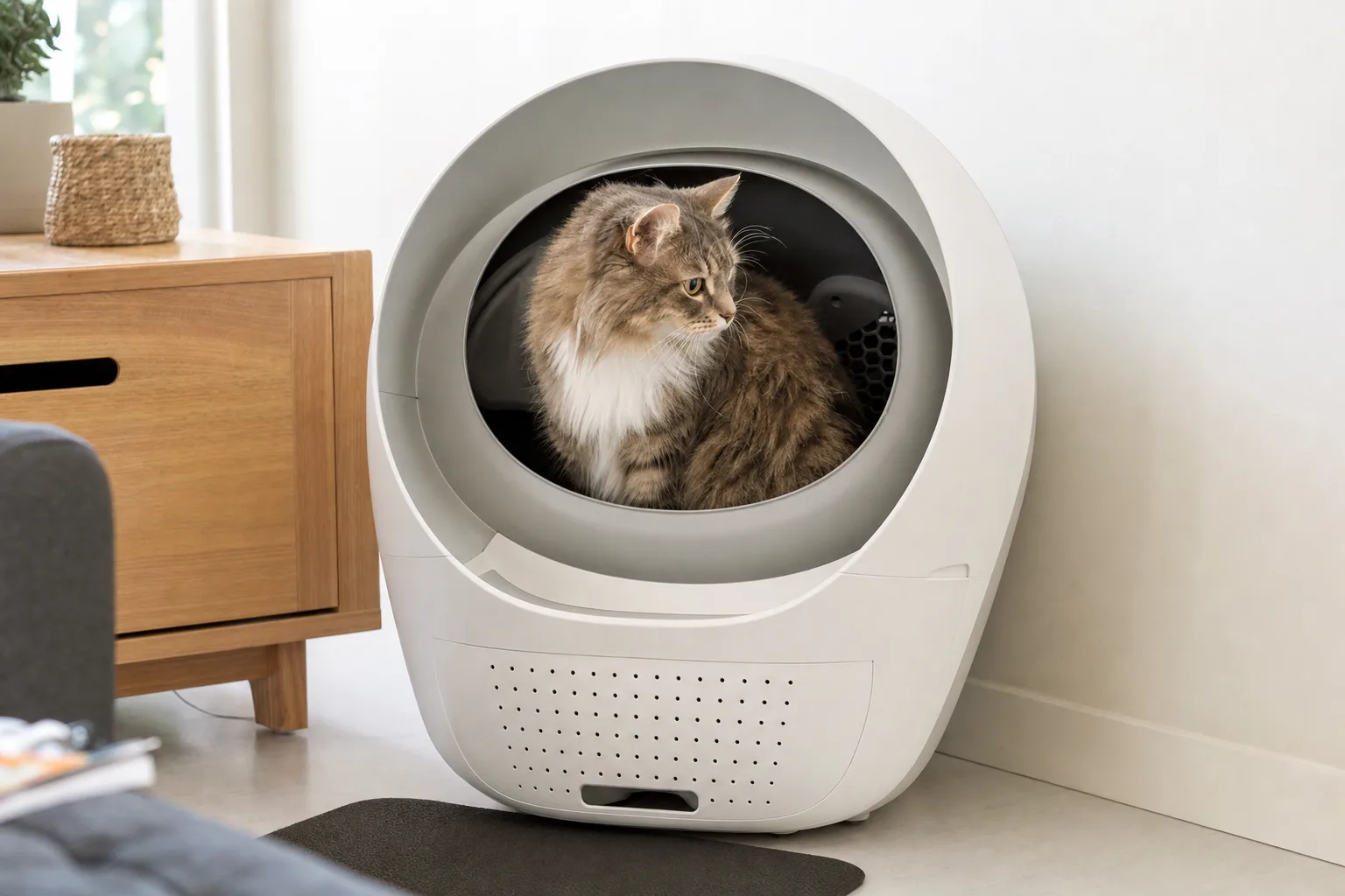 Quelle litière automatique pour un chat stressé ? — Comment Choisir une Litière Basée sur le Comportement de Votre Chat